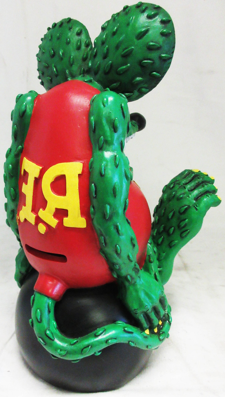 生産終了　モデル　RAT FINK STANDING STATUE 箱付き Rat Fink Standing Statue Bank 10