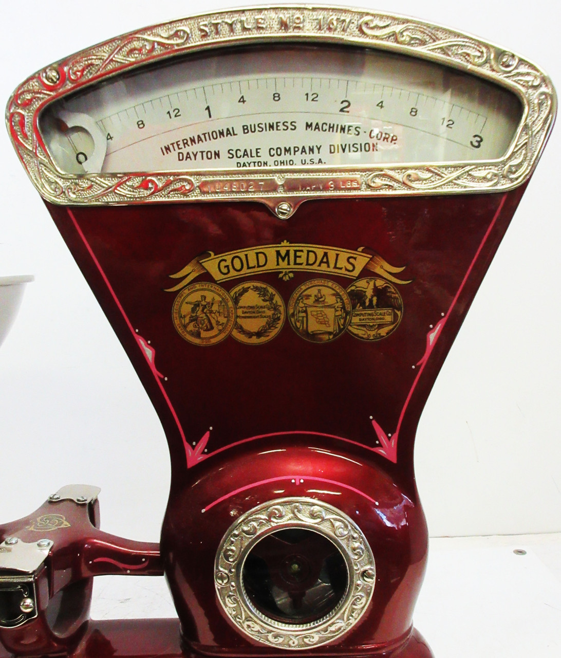 Dayton 3 lb Candy Scale Model 166 Fully Restored - American