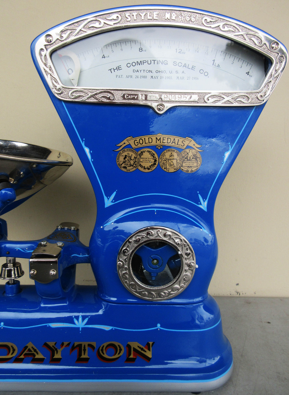 Dayton 1 1/4 lb Candy Scale Model 166 Fully Restored - American