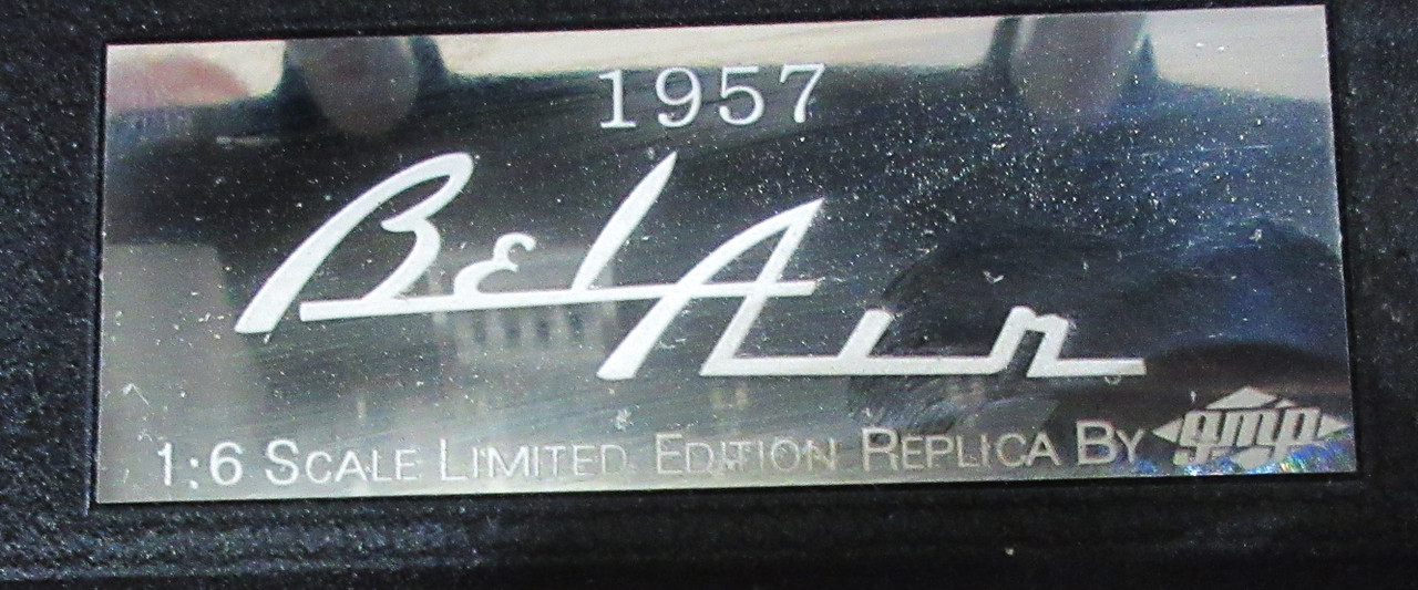 ミニカー 1957 BEL AIR 1/6 scale dashboard replica 1957 Bel Air 1/6 scale Desktop Dashboard Replica, GMP, die