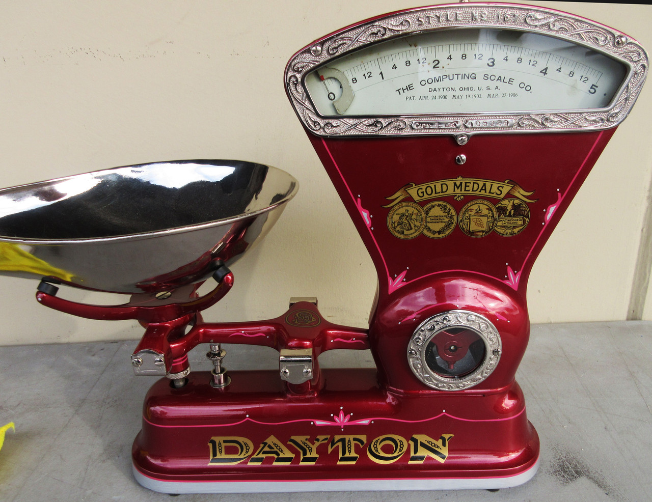 Dayton Candy Scale キャンディースケール Model 166 Dayton 5 lb Candy Scale Model 166 Fully Restored - American