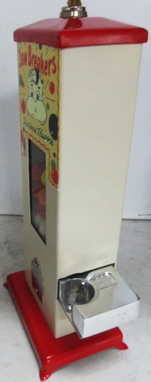 Hawkeye 1c Jaw Breakers Dispenser Fully restored Circa 1940