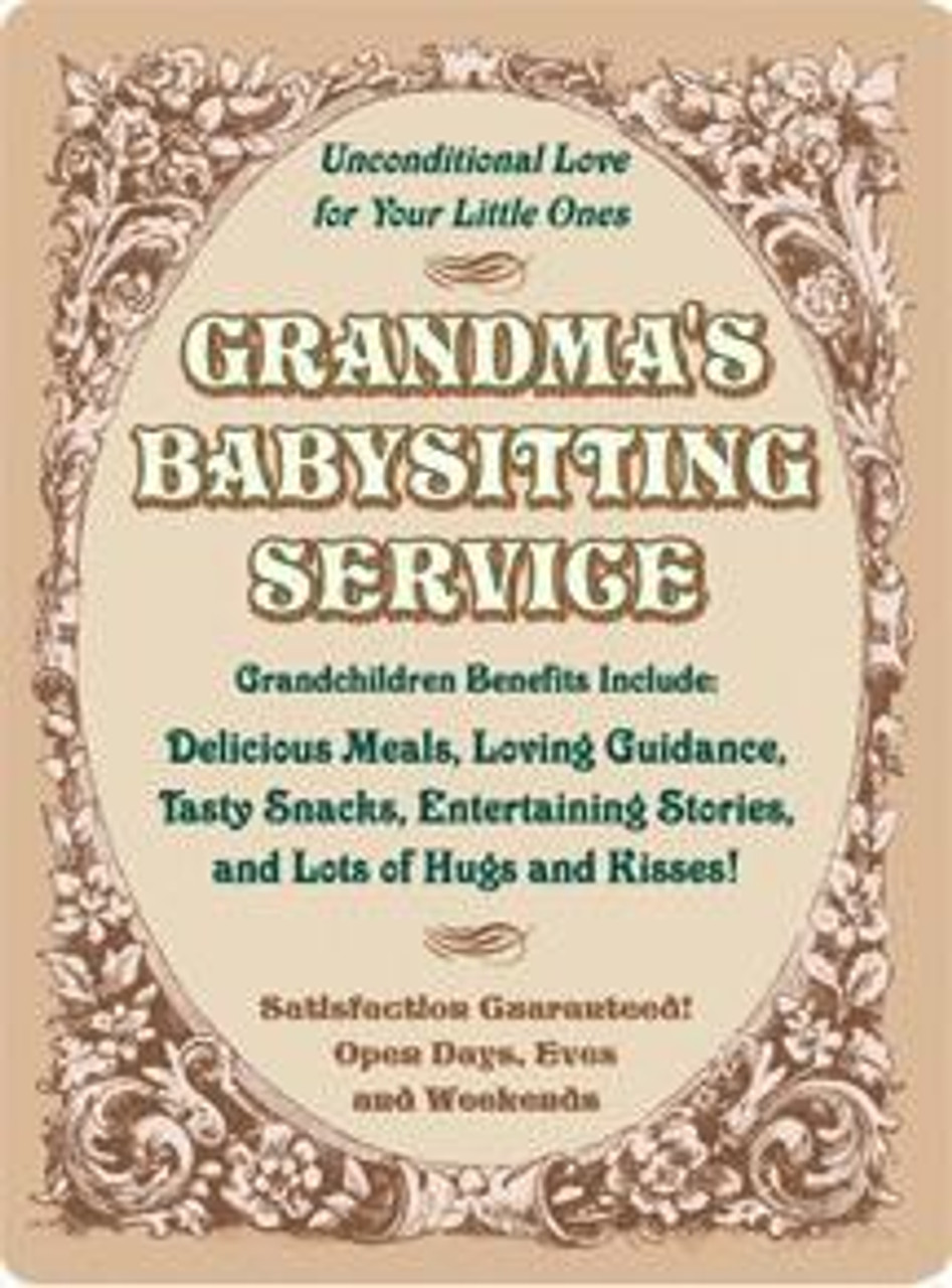Grandma S Babysitting Service American Collectibles Grandma S Babysitting Service American Collectibles