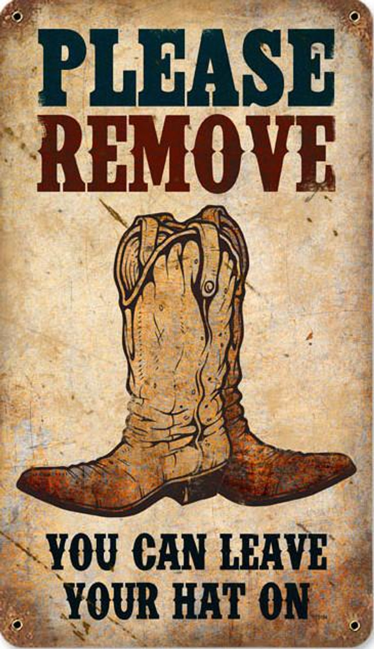 Please Remove Boots - American Collectibles