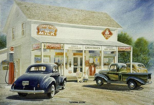 General Store Metal Sign American Collectibles