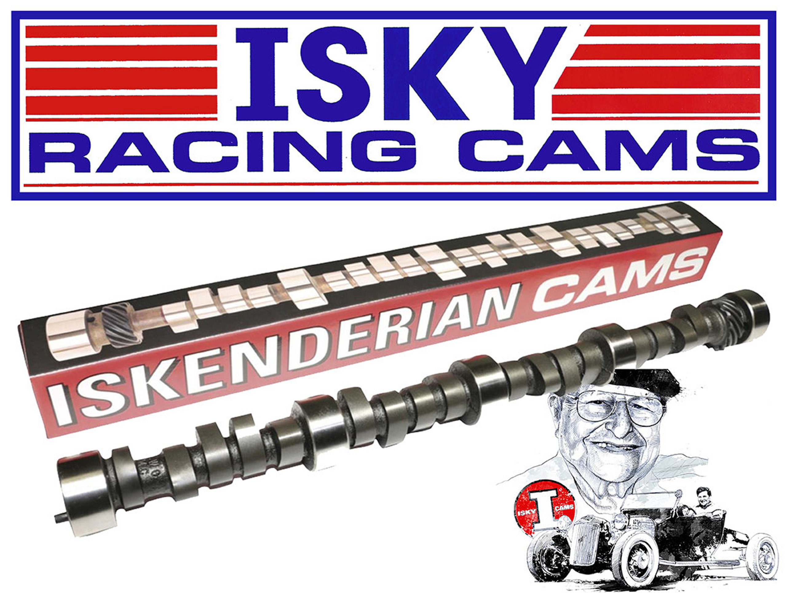 Iskenderian Racing Cams Polydyne Plasma Metal Sign