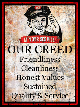 Our Creed Gasoline Attendant Our Creed Gasoline Attendant