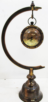 Porthole Eye Of Time Clock / Stand