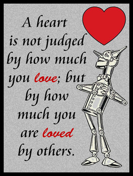 Tin Man Heart Quote