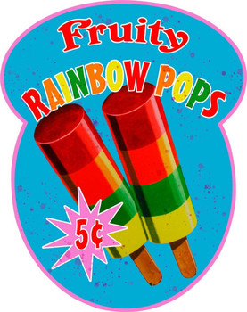 Fruity Rainbow Pops Fruity Rainbow Pops