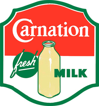 Carnation Fresh Milk Plasma Cut Sign Carnation Fresh Milk Plasma Cut Sign