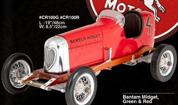 Green Bantam Midget #4 Tether Car