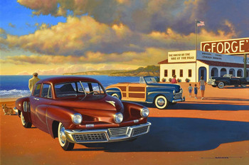 Tucker Beachside Metal Sign by Stan Stokes Tucker Beachside Metal Sign by Stan Stokes