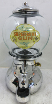 Super-Mint "Blue Bird" Gum Dispenser Circa 1930's