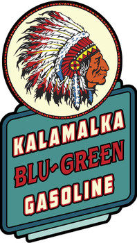 Kalamalka Blu-Green Gasoline