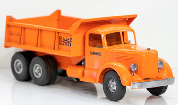 Smith-Miller Orange Mack L Blue Diamond Dump Truck circa 1950's Oranger