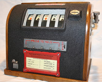 Royal Flush Poker Trade Stimulator by Groetchen circa 1930's