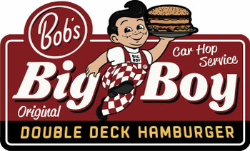 Bob's Big Boy Diner Metal Sign