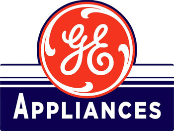 General Electric Logo Metal Sign General Electric Logo Metal Sign