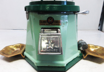 Columbus Model 21 Penny Bulk Dispenser 1930's  with Ash Trays