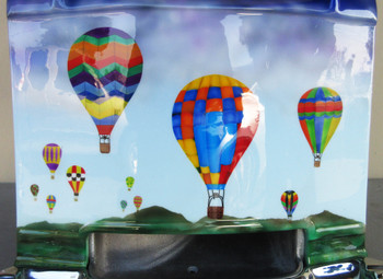 Mills 25c Slot Machine / Custom Hot Air Balloon Art