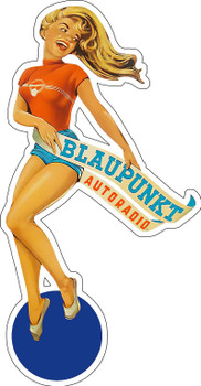 Blaupunkt Autoradio Metal Sign Blaupunkt Autoradio Metal Sign
