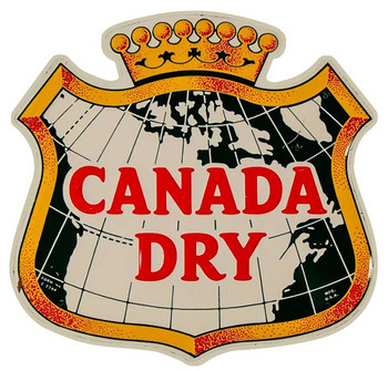 Canada Dry Plasma Cut Advertising Metal Sign Canada Dry Plasma Cut Advertising Metal Sign