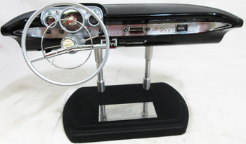 1957 Bel Air 1/6 scale Desktop Dashboard Replica, GMP, die cast Black