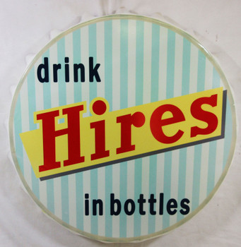 Vintage HIRES Root Beer Bottle Cap Soda Advertising Wall Sign