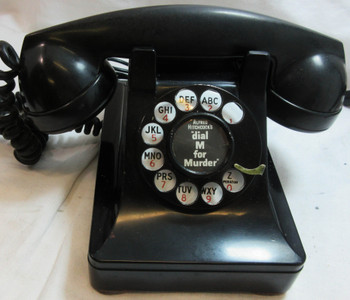 Western Electric Telephone Model 302 1937 "Dial M for Murder" Alfred Hitchcock Metal