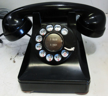 Western Electric Model 302 Prewar Rotary Telephone Fully Restored 1930 #2