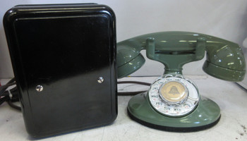 1930'S Western Electric Green Model #202 with Ringer ( Restored & Operational )