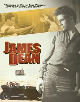 James Dean Dream Metal Sign James Dean Dream Metal Sign