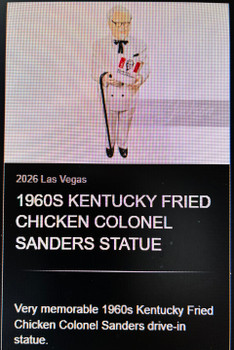 Colonel Sanders Full Size Figure 70" tall