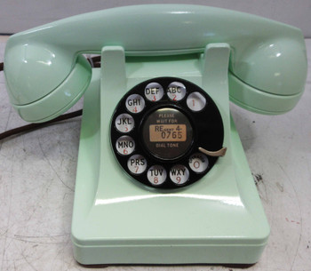 Western Electric Mint Green Model 302 Telephone Fully Restored