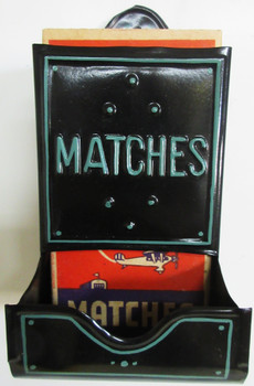 Vintage Match Wall Hanger Holder Circa 1940's