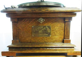 Victor ll Phonograph Model A Brass Bell circa 1905 Fully Restored