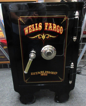 Original Hall's Safe fully restored Wells Fargo Theme circa 1867