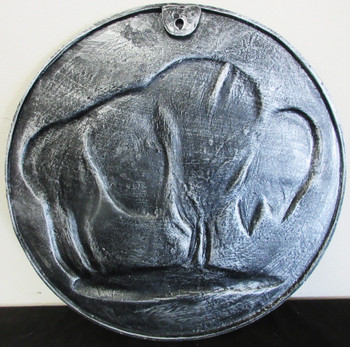 Buffalo 5c Embossed Coin 21" diameter Aluminum