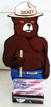 Smokey the Bear Business Card Holder