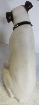 Nipper (RCA Dog) Plastic Statue 11" tall Vintage Circa 1950 B