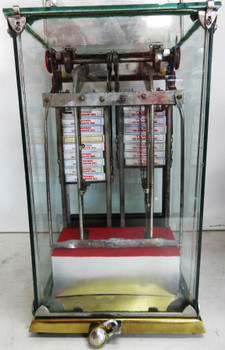 MANSFIELD'S 5c AUTOMATIC CLERK GUM VENDOR, Circa 1900 Rare
