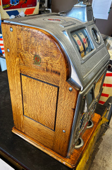 Jennings 10c Dutch Boy Gooseneck Slot Machine / Side Mint Vender 1925