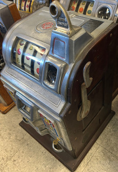 Jennings 5c Sheffler Slot Machine working jackpot, circa 1930 Fully Restored