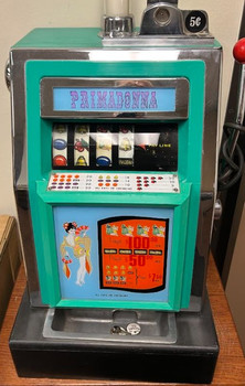 Mills Primadonna 5c Four Reel Slot Machine Circa 1954
