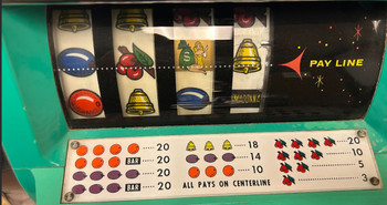 Mills Primadonna 5c Four Reel Slot Machine Circa 1954