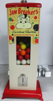 Hawkeye 1c Jaw Breakers Dispenser Fully restored Circa 1940
