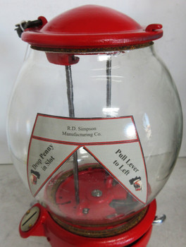 Simpson JR. 1c Vending Dispenser Circa 1907 Rare