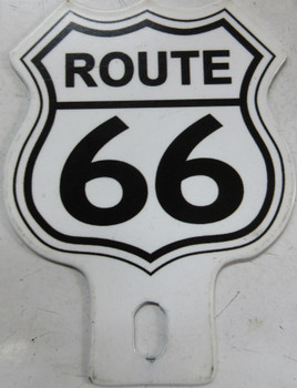 Route 66 License Plate Topper