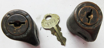 Original Barrel Locks for Columbus or Northwestern (pair)